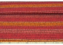 Jersey - Squares n Stripes Blaubeerstern terracotta